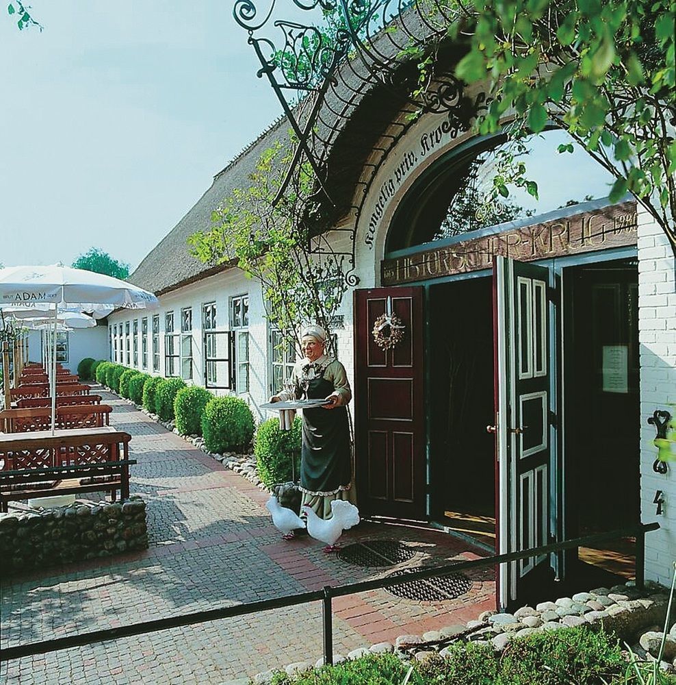 Hotel Historischer Krug Oeversee Exterior foto